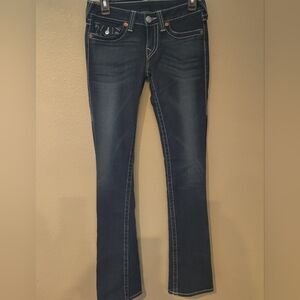 LadiesTrue Religion Billy stretch denim jeans size 27